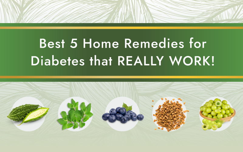 Best 5 Home Remedies for Diabetes that REALLY WORK!!!