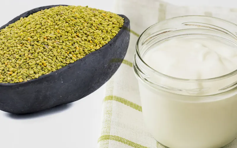 Fenugreek seeds with yogurt as a diabetes friendly snack