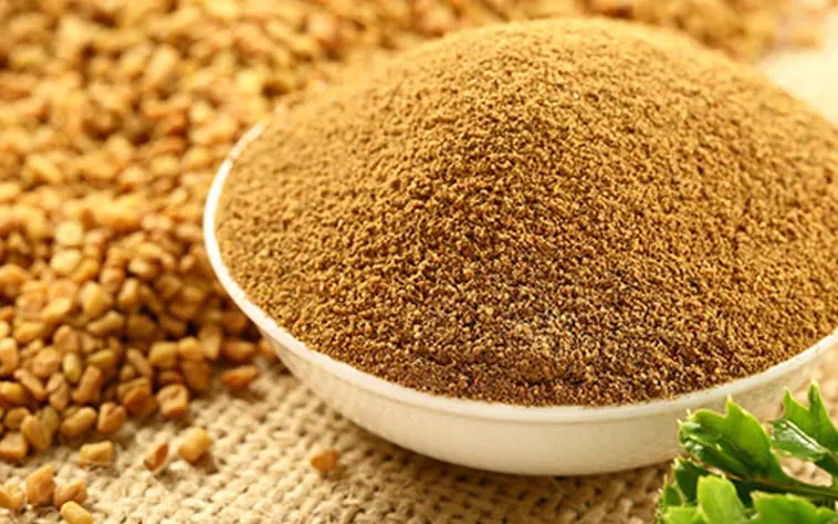 Fenugreek seeds as a kitchen spice