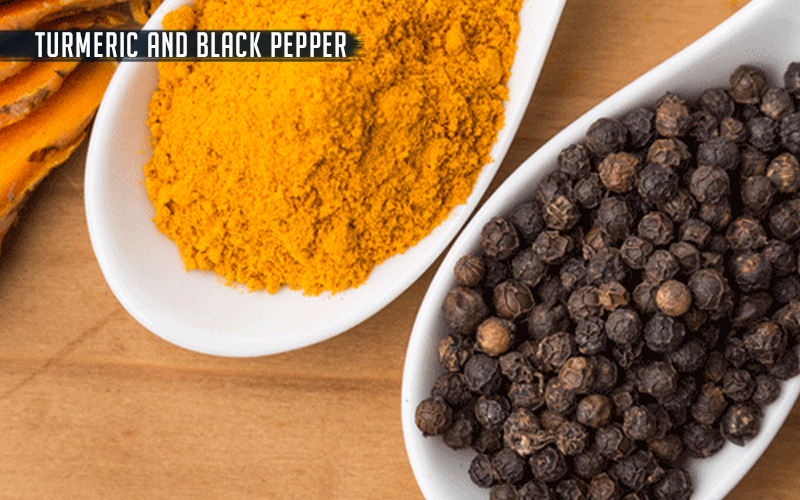 Turmeric and Black Pepper