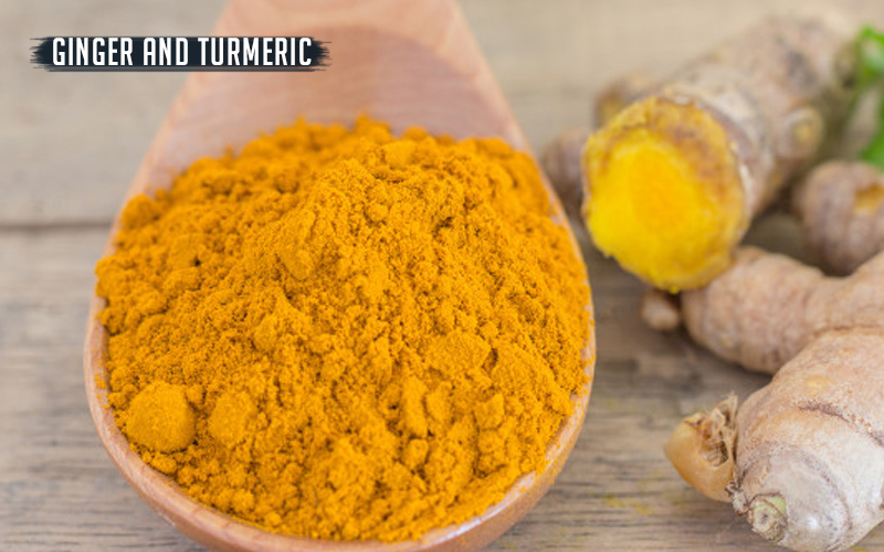 Ginger and Turmeric