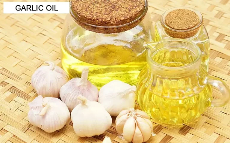 health benefits of garlic oil