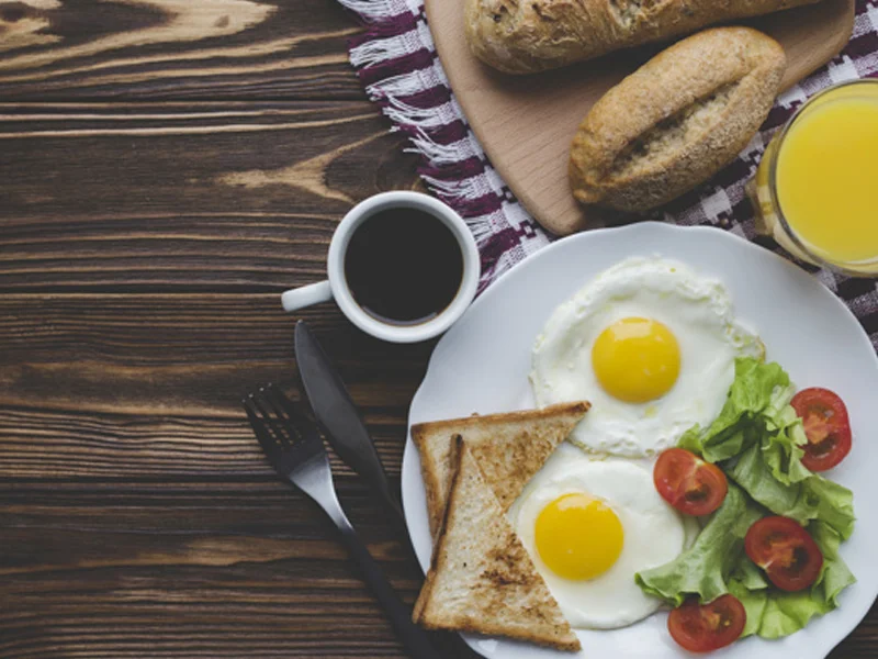 rich breakfast in gestational diabetes