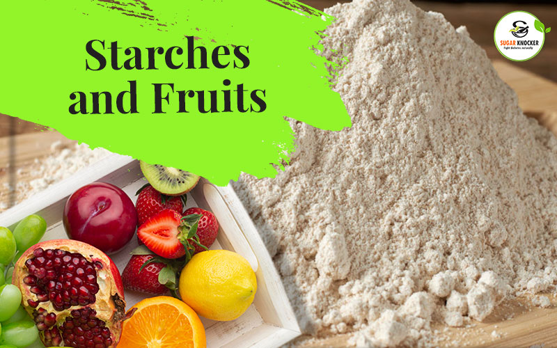 STARCHES AND FRUIT SHOULD BE THE BASE OF YOUR DIET.
