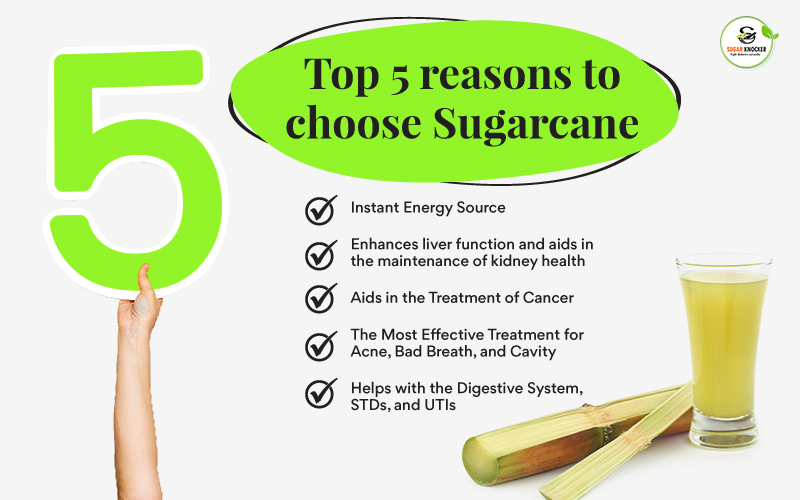 Top 5 reasons why to choose sugarcane