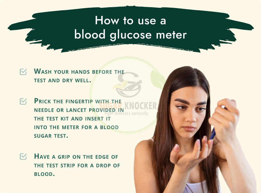 How to use a blood glucose meter